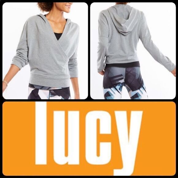 ✨ lucy 3/4 sleeves half snap hooded sweater ✨ - Picture 1 of 6